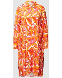 Frieda & Freddies - Midikleid mit Allover-Print - Lyst