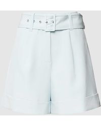 Guess - Shorts mit Stoffgürtel Modell 'DIANE' - Lyst