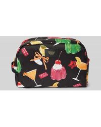 Wouf - Kosmetiktasche mit Label-Patch Modell 'Cheers' - Lyst