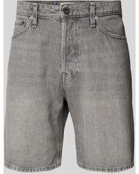 Jack & Jones - Regular Fit Jeansshorts im 5-Pocket-Design Modell 'CHRIS' - Lyst