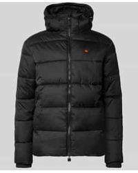 Ellesse - Regular Fit Gewatteerd Jack Met Logostitching, Model 'Paddero' - Lyst