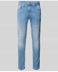 Tommy Hilfiger - Slim Fit Jeans Im 5-Pocket-Design Modell 'Austin' - Lyst