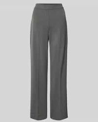 SELECTED - Stoffen Broek Met Wijde Pijpen En Elastische Band - Lyst