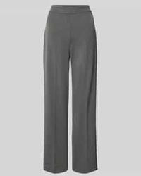SELECTED - Stoffen Broek Met Wijde Pijpen En Elastische Band - Lyst