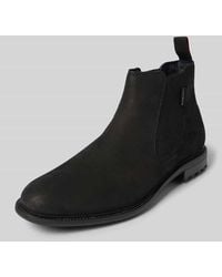 Bugatti - Chelsea Boots aus Leder mit Label-Detail Modell 'Bonifacio' - Lyst