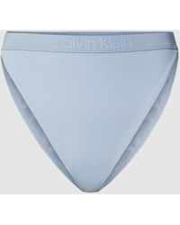 Calvin Klein - Bikini-Hose mit Logo-Bund - Lyst