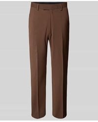 Tiger Of Sweden - Regular Fit Anzughose Mit Bügelfalten Modell 'Tenuta' - Lyst
