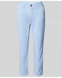 Ouí - Slim Fit Hose Mit Verkürztem Schnitt - Lyst