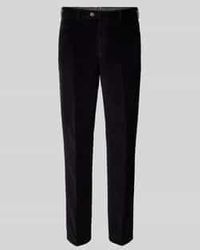 Hiltl - Regular Fit Corduroy Broek Met Riemlussen - Lyst