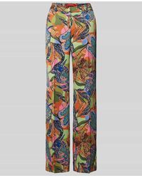 MAX&Co. - Regular Fit Stoffhose mit Allover-Print Modell 'STEFY' - Lyst