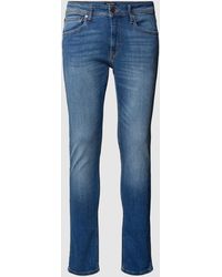 Jack & Jones - Skinny Fit Jeans mit Eingrifftaschen Modell 'LIAM' - Lyst
