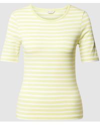 GANT - Slim Fit T-shirt Met Streepmotief - Lyst