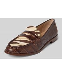 Ralph Lauren - Loafer mit Strukturmuster Modell 'Wynnie' - Lyst