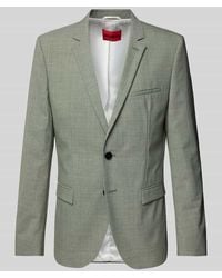 HUGO - Slim Fit 2-Knopf-Sakko mit Reverskragen Modell 'Arti' - Lyst