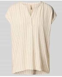 Soya Concept - Regular Fit Blouseshirt Met V-hals - Lyst