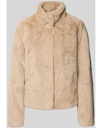 ONLY - Regular Fit Jacke in Kunstfell-Optik Modell 'NEWVIDA' - Lyst