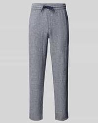Blend - Regular Fit Stoffen Broek Met Tunnelkoord - Lyst