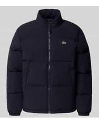 Lacoste - Regular Fit Donsjack Met Opstaande Kraag En Geïntegreerde Capuchon - Lyst