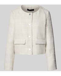 Comma, - Blazer mit Strukturmuster - Lyst