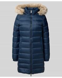 Tommy Hilfiger - Regular Fit Daunenmantel mit Entendaunen-Füllung - Lyst