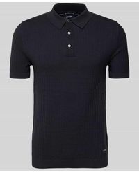 Joop! - Regular Fit Poloshirt mit Strukturmuster Modell 'Mauron' - Lyst