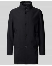 Strellson - Regular Fit Parka-Mantel mit Stepp-Einsatz Modell 'FINLAY FLEX' - Lyst