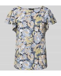 Ralph Lauren - T-Shirt mit U-Boot-Ausschnitt Modell 'EDBERT' - Lyst