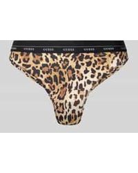 Guess - String Met Elastische Band Met Label, Model 'Jane' - Lyst