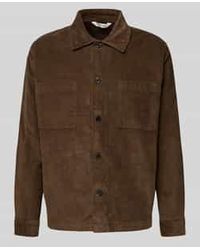 SELECTED - Regular Fit Overhemdjack Van Puur Katoen, Model 'Regtate' - Lyst