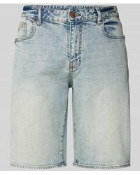 Armani Exchange - Regular Fit Jeansshorts im 5-Pocket-Design - Lyst