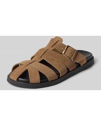 Steve Madden - Clogs aus Leder mit Dornschließe Modell 'Mamba' - Lyst
