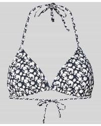 Marc O' Polo - Triangle-Bikini-Oberteil mit floralem Muster - Lyst