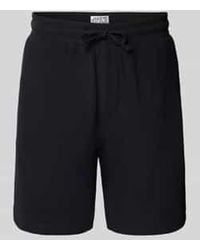 JAKE*S STUDIO MEN - Regular Fit Korte Broek Met Elastische Band - Lyst