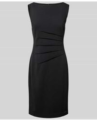 Calvin Klein - Knielanges Kleid mit U-Boot-Ausschnitt Modell 'SCUBA' - Lyst