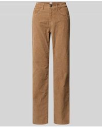Brax - Slim Fit Cordhose im 5-Pocket-Design Modell 'Carola' - Lyst