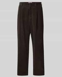 JAKE*S STUDIO MEN - Straight Leg Corduory Broek Met Achterzakken - Lyst