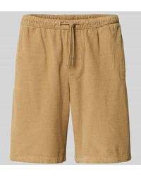 Jack & Jones - Regular Fit Shorts aus Cord mit elastischem Bund Modell 'BILL' - Lyst