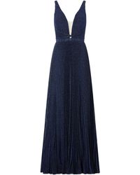 Luxuar Avondjurk Met Glittereffect - Blauw