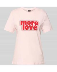 Pieces - Regular Fit T-Shirt aus reiner Baumwolle Modell 'TAMERA' - Lyst