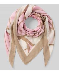 Opus - Schaltuch aus Viskose-Mix mit Allover-Muster Modell 'Aflippa' - Lyst