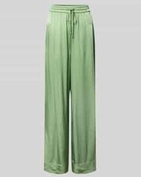 Essentiel Antwerp - Wide Leg Broek Met Structuurmotief, Model 'Hollusk' - Lyst