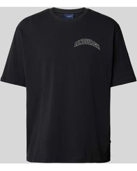 Lindbergh - Oversized T-shirt Met Labelprint - Lyst