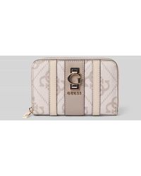 Guess - Portemonnaie mit Label-Applikation Modell 'ERENIA' - Lyst
