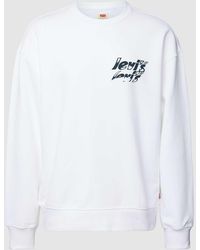 Levi's - Sweatshirt Met Labelprint - Lyst