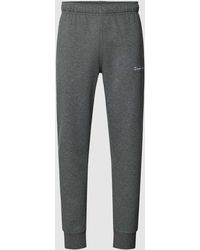 Champion - Regular Fit Sweatpants mit Label-Stitching - Lyst