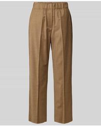 Weekend by Maxmara - Regular Fit Stoffhose aus Schurwoll-Mix Modell 'HATELEY' - Lyst