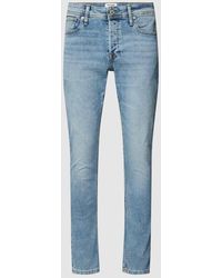 Jack & Jones - Regular Fit Jeans im 5-Pocket-Design Modell 'GLENN' - Lyst