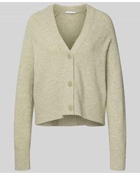 Opus - Relaxed Fit Strickjacke mit Alpaka-Anteil Modell 'Dassi' - Lyst