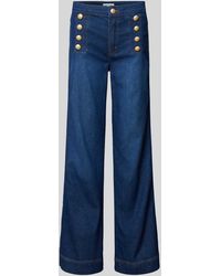 ROSNER - Bootcut Jeans mit Zierknöpfen Modell 'AUDREY' - Lyst