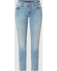 Blue Monkey - Slim Fit Jeans mit Stretch-Anteil Modell 'Laura' - Lyst